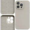 Silicone case etui iPhone 14 Plus silikonowy pokrowiec beżowe