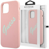 Guess GUHCP12SLSVSPG iPhone 12 mini 5,4" różowo zielony/green pink hardcase Silicone Vintage