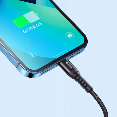 MCDODO KRÓTKI KABEL USB-C LIGHTNING SZYBKIE ŁADOWANIE DO IPHONE 13 14 20CM