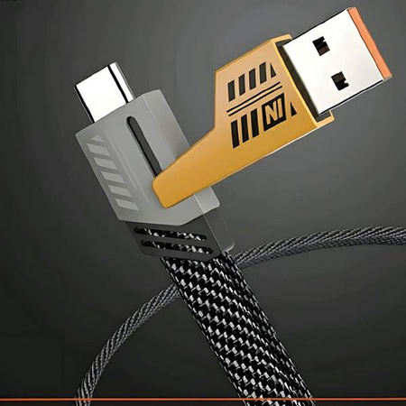 AWEI ZESTAW KABLI 4W1 CL-226 USB-C DO LIGHTNING USB-A DO TELEFONÓW IPHONE