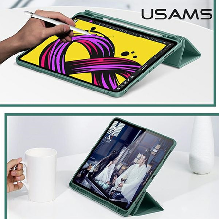 USAMS ETUI WINTO DO IPAD AIR 10.9 2020 Z FUNKCJĄ MAGNETYCZNEGO ZAMKNIĘCIA