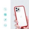 HURTEL POKROWIEC CLEAR 3IN1 DO IPHONE 12 PRO MAX Z RAMKĄ WYSOKO OCHRONNY