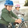 Kask rowerowy dziecięcy Wozinsky motyw dinozaur 52-56 cm - różowy