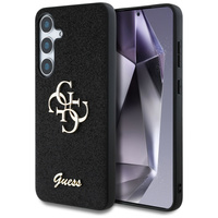 GUESS POKROWIEC ETUI TPU FIXED GLITTER 4G METAL LOGO DO SAMSUNG GALAXY S25