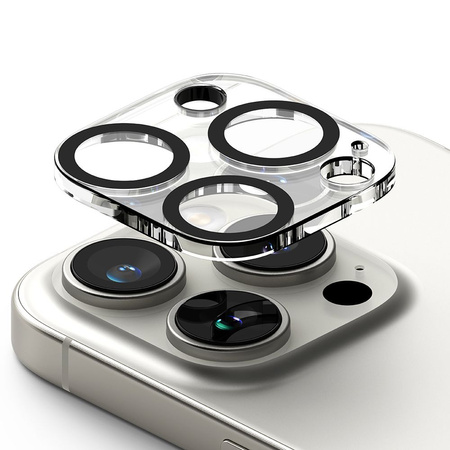 RINGKE OCHRONA APARATU DO IPHONE 16 PRO 16 PRO MAX 2-PACK WZMOCNIONA OSŁONA