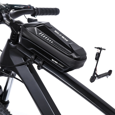 WILDMAN ETUI UCHWYT ROWEROWY XS5 SAKWA NA RAMĘ DO ROWERU Z POJEMNOŚCIĄ 3.5L