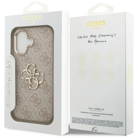 GUESS ETUI 4G BIG 4G CLASSIC LOGO DO IPHONE 17 PRO ELEGANCKIE