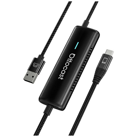 Adapter samochodowy Ottocast CA450-T     Mirror Touch CarPlay czarny
