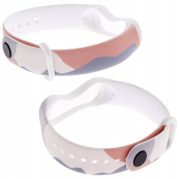 STRAP MORO OPASKA DO XIAOMI MI BAND 4 3 BRANSOLETKA PASEK WZÓR 12 ZEGAREK