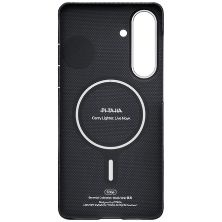 Etui PITAKA Edge Case MagSafe do Samsung Galaxy S26 czarno-szary