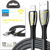 Joyroom Mermaid series kabel USB - Lightning 2,4A 1,2m czarny (S-1230K6)