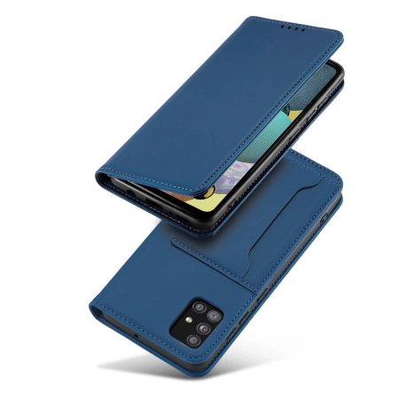 HURTEL ETUI MAGNETYCZNE DO SAMSUNG GALAXY A13 5G POKROWIEC NA KARTY I STAND