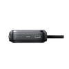 Joyroom powerbank indukcyjny 10000mAh Icy Series 22.5W z wbudowanym kablem USB C czarny (JR-L006)