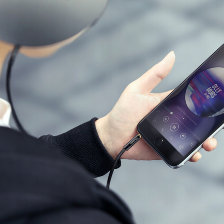 MCDODO KABEL MINI JACK JACK 3,5MM STEREO WTYK AUX PRZEWÓD AUDIO MOCNY 1M