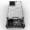 HURTEL ETUI PANCERNE DO SAMSUNG GALAXY S22 ULTRA HONEYCOMB Z ŻELOWĄ RAMKĄ