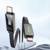MCDODO KABEL USB-C SZYBKIE ŁADOWANIE DO SAMSUNG APPLE USB TYP C 100W 1M LED