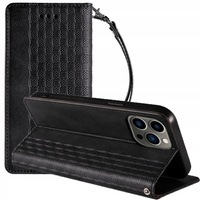 HURTEL ETUI POKROWIEC MAGNETYCZNY DO IPHONE 13 PRO Z MINI SMYCZĄ ZAWIESZKA