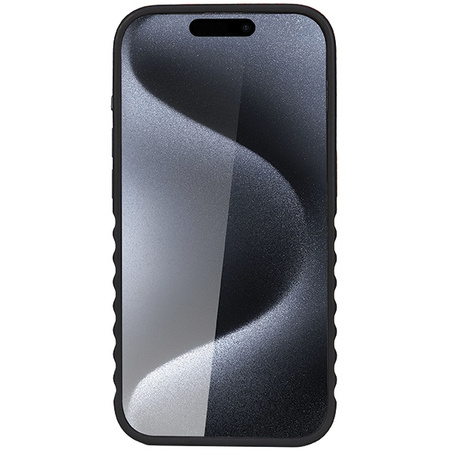 AUDI SYNTHETIC LEATHER CASE DO IPHONE 15 PRO 6.1 DO MAGSAFE OCHRONA