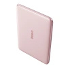Powerbank Baseus PicoGo AM41 5000mAh 20W Ultra-Slim kompatybilny z MagSafe z kablem Baseus Simple USB-C 60W 30cm - różowy