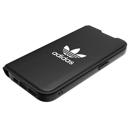 Etui Adidas OR Booklet Case BASIC na iPhone 14 Pro czarno biały/black white 50182