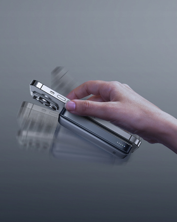 INNOSTYLE POWERMAG SLIM SZYBKI POWERBANK INDUKCYJNY DO MAGSAFE 10000MAH BIAŁY