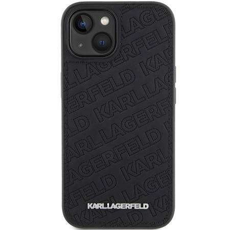 KARL LAGERFELD ETUI HARDCASE DO IPHONE 15 PLUS 14 PLUS 6.7 QUILTED PIKOWANE