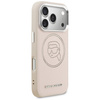 Etui Karl Lagerfeld K Head Point Logo    MagSafe do iPhone 17 Pro Max różowy