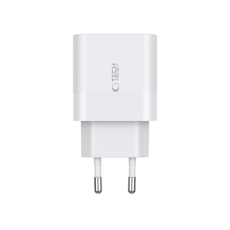 TECH-PROTECT ŁADOWARKA SIECIOWA 20W DO IPHONE 12 13 14 15 PD Z KABLEM USB-C