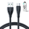 Joyroom kabel USB - micro USB 2.4A Surpass Series do szybkiego ładowania i transferu danych 2 m czarny (S-UM018A11)