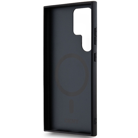 DKNY CASE DO SAMSUNG S24 ULTRA S928 LEATHER PATTERN DO MAGSAFE LOGO