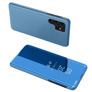 HURTEL ETUI CLEAR VIEW CASE DO SAMSUNG A05S Z KLAPKĄ WYSOKA OCHRONA EKRANU