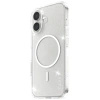 Etui CARE by PanzerGlass Flagship Urban Explorer w. White MagSafe na iPhone 17 - przezroczysto-brokatowe