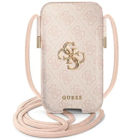 Guess Torebka GUPHL4GMGPI 6,7różowy/pink hardcase 4G Big Metal Logo