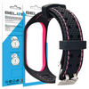 BELINE PASEK DO ZEGARKA MI BAND 6/5 SPORT CZARNO-RÓŻOWY DO SMARTBAND XIAOMI
