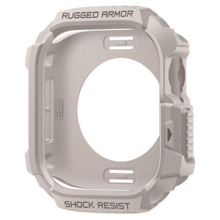SPIGEN RUGGED ARMOR V2 APPLE WATCH 10 / 11 (42 MM) DUNE BEIGE