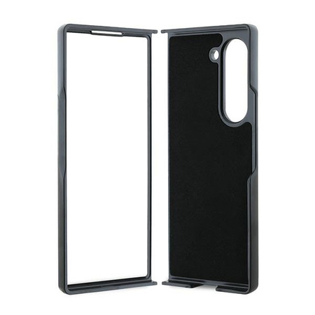 GUESS ETUI HARDCASE DO SAMSUNG GALAXY Z FOLD6 F956 GLITTER SCRIPT ZŁOTY