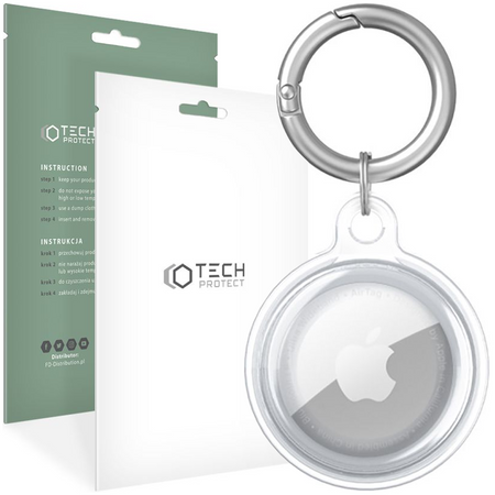TECH-PROTECT OCHRONNY POKROWIEC DO APPLE AIRTAG ICON CASE Z PEŁNĄ OCHRONA