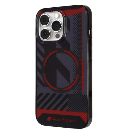 AUDI IML SPORT DO MAGSAFE CASE DO IPHONE 13 PRO 6.1 AUS-IMLMIP13P-RSQ/D2-BK