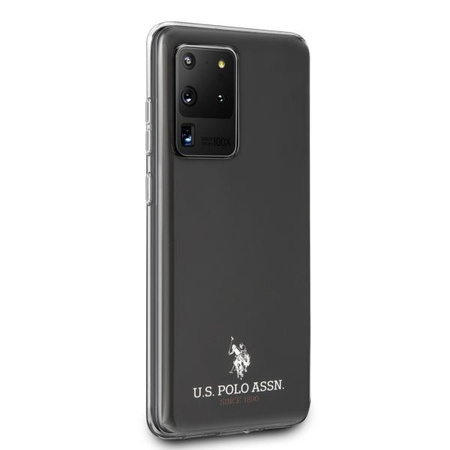 Etui U.S. Polo Assn. Shiny na Samsung Galaxy S20 Ultra - czarne