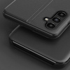 Eco Leather View Case etui do Samsung Galaxy S23 z klapką podstawka niebieskie