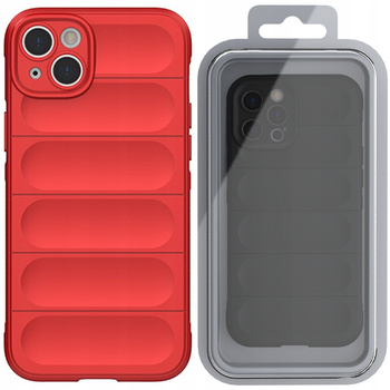Magic Shield Case etui do iPhone 14 Plus elastyczny pancerny pokrowiec czerwony