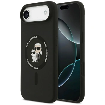 KARL LAGERFELD ETUI SILICONE KARL&CHOUPETTE RING MAGSAFE DO IPHONE 17 AIR