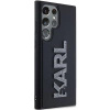 Etui Karl Lagerfeld 3D Rubber Glitter Logo na Samsung Galaxy S23 Ultra - czarne