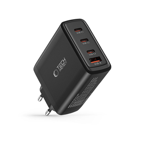 TECH-PROTECT ŁADOWARKA 4-PORT DO TELEFONÓW PD100W QC3.0 Z SYSTEMEM OCHRONY