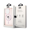 KARL LAGERFELD ETUI HARDCASE DO IPHONE 14 PRO MAX Z MAGNETYCZNYM STANDEM