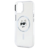 KARL LAGERFELD ETUI CASE POKROWIEC DO IPHONE 15 6 1 DO MAGSAFE METAL