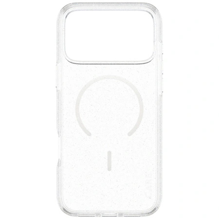 Etui CARE by PanzerGlass Flagship Urban Explorer w. White MagSafe na iPhone 17 Pro Max - przezroczysto-brokatowe