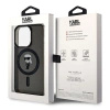 Etui Karl Lagerfeld IML Ikonik MagSafe na iPhone 14 Pro Max - czarne