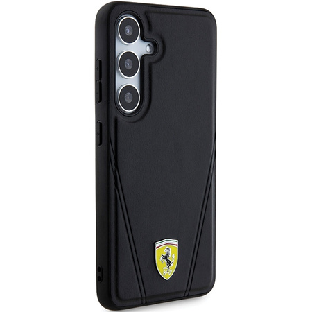FERRARI HARDCASE HOT STAMP V LINES DO SAMSUNG S24+ S926 DO MAGSAFE