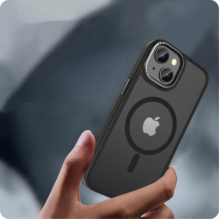 TECH-PROTECT MAGMAT 2 ETUI DO MAGSAFE DO IPHONE 15 OCHRONNE MATTE BLACK